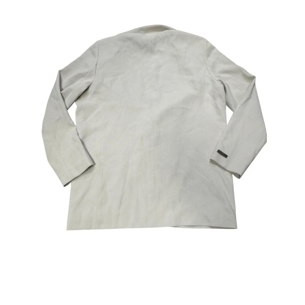 Peserico Mens Beige Single‎ Button Blazer Jacket Made in Italy Size 48